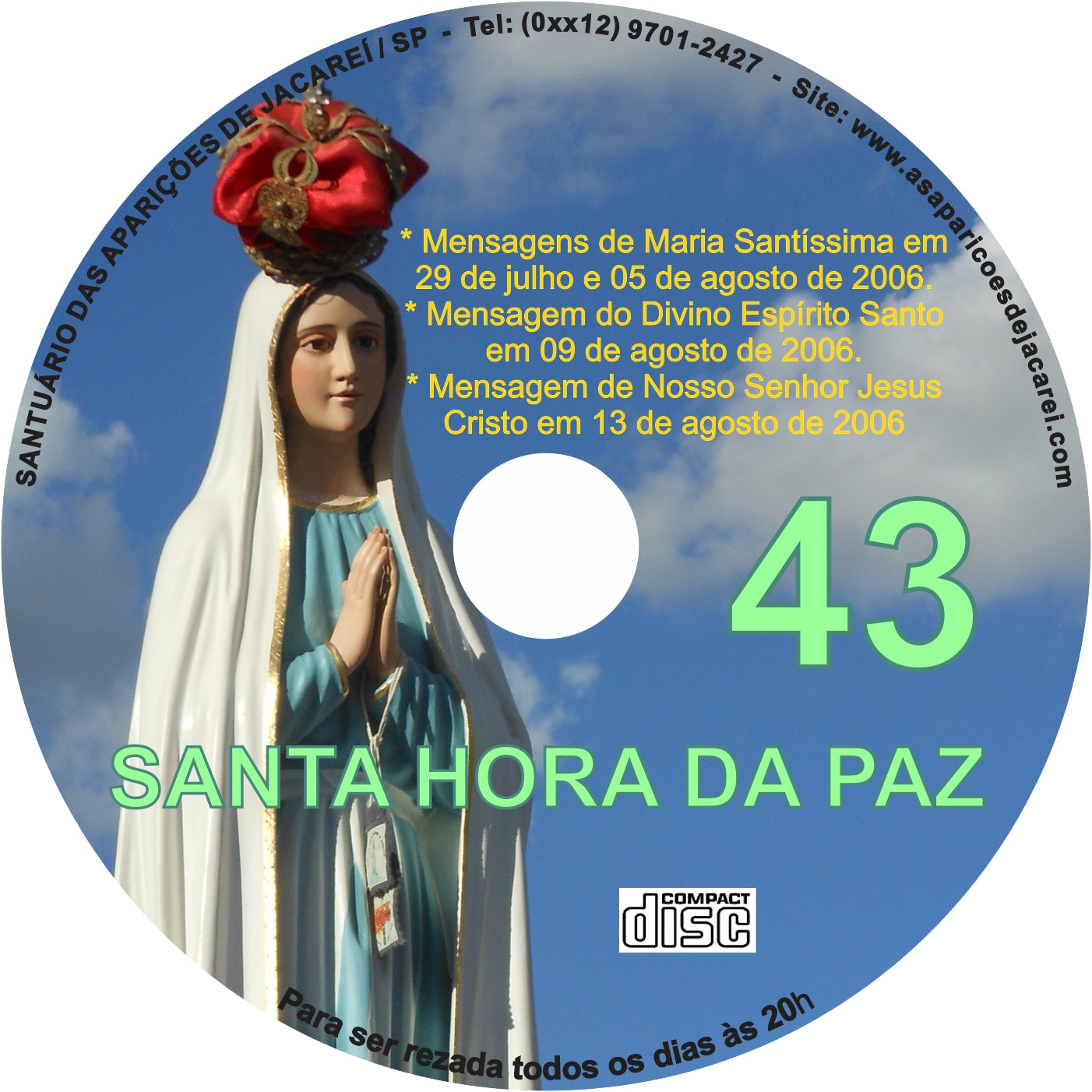 CD Hora da Paz 43 CD Hora da Paz 43